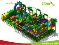 Jungle Style Indoor Playground Equipment On Sale